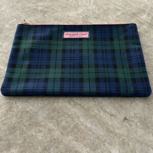 VINEYARD VINES Plaid Cosmetic Bag
